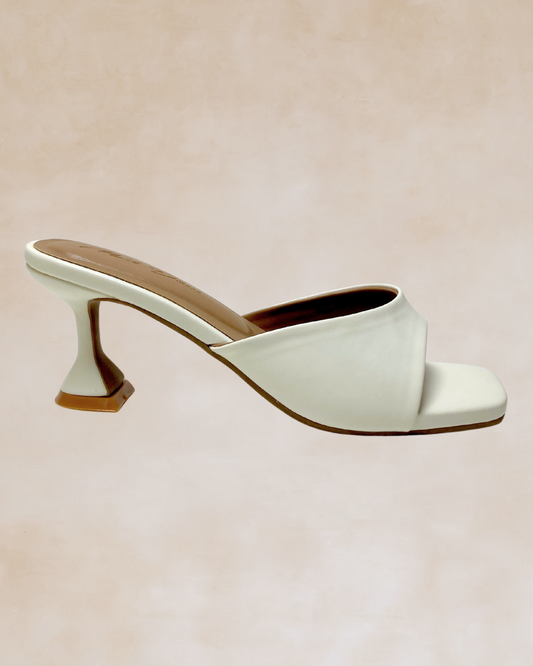 Nehemiah | Elegant White Heels