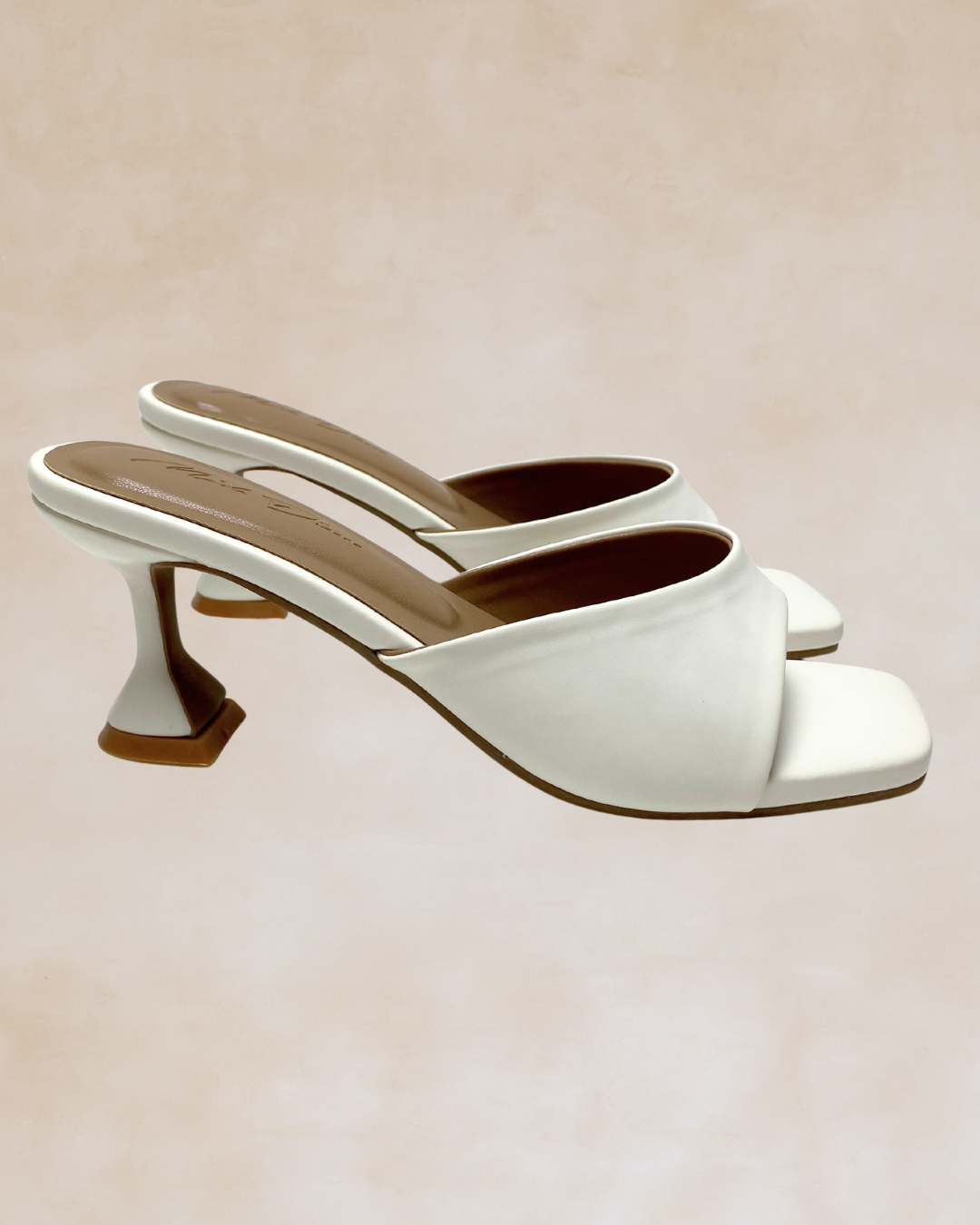 Nehemiah | Elegant White Heels