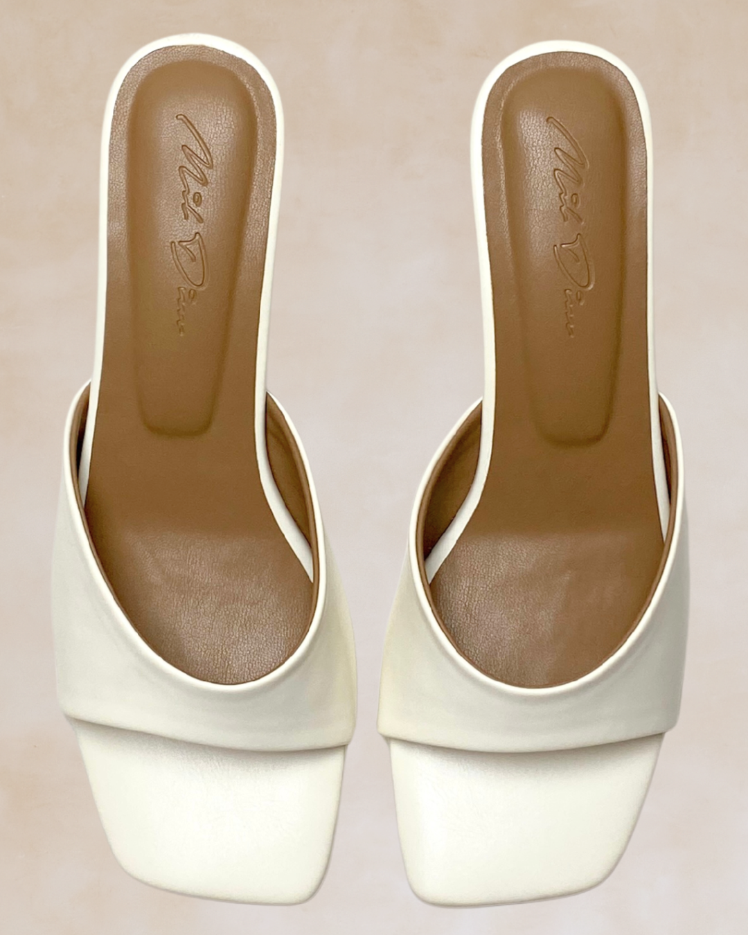 Nehemiah | Elegant White Heels