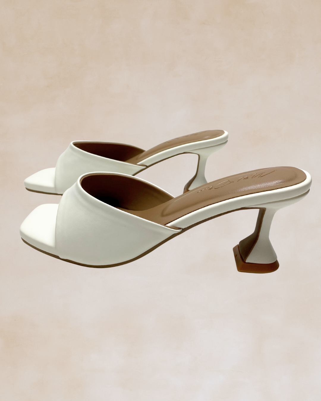 Nehemiah | Elegant White Heels