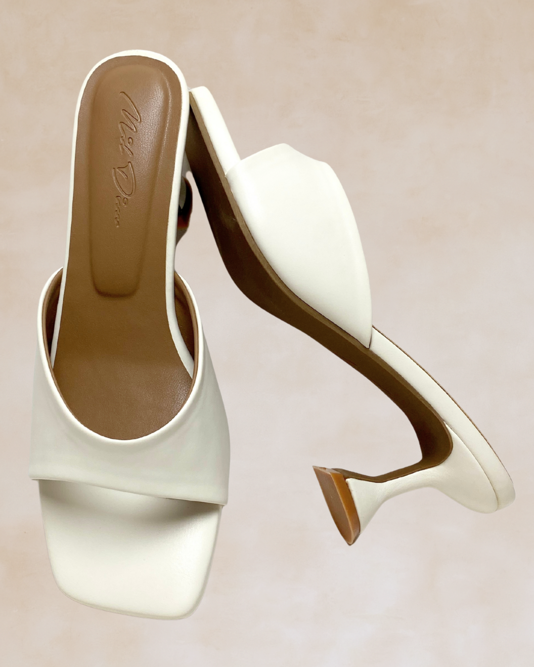 Nehemiah | Elegant White Heels