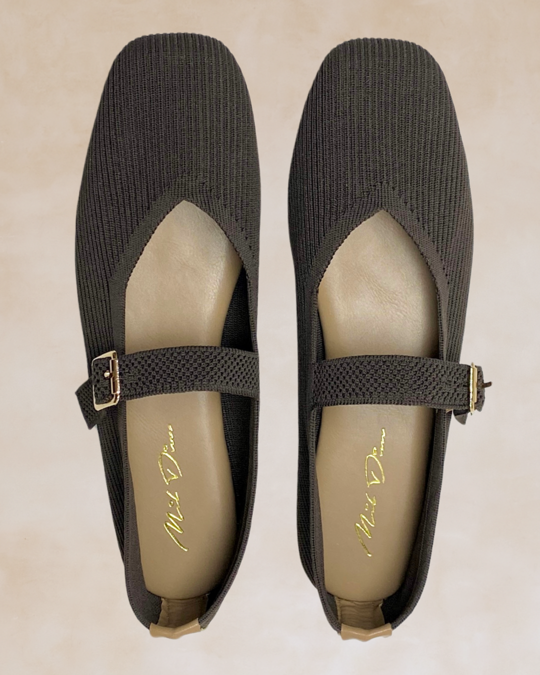 Cleopatra | Choco Knit Ballet Flats
