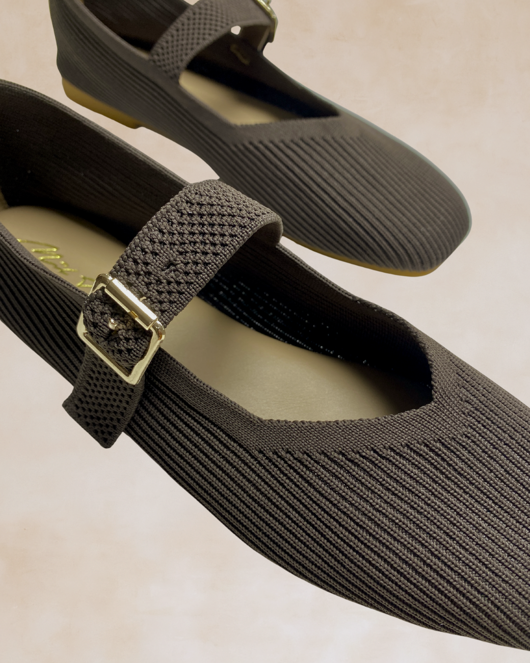 Cleopatra | Choco Knit Ballet Flats