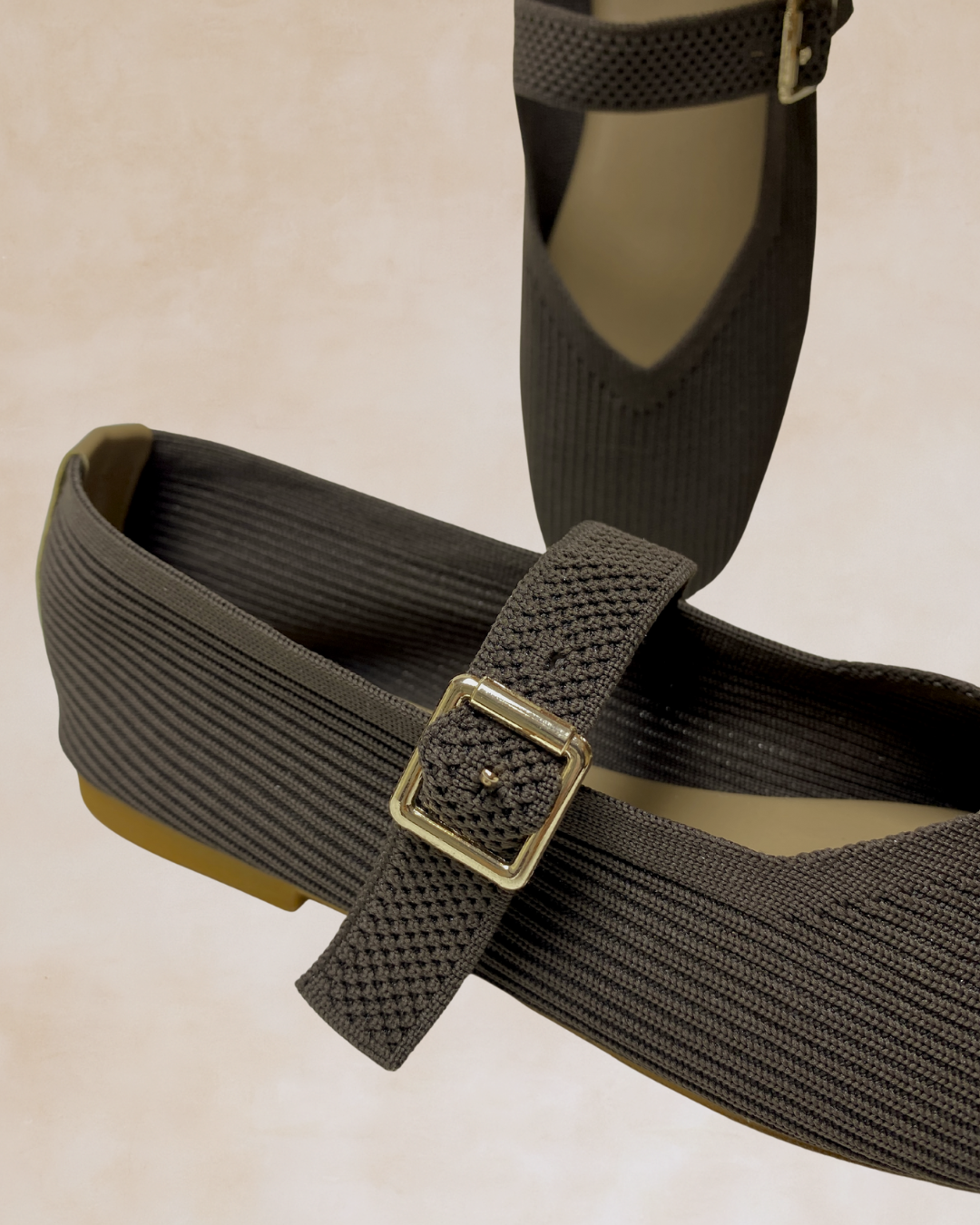 Cleopatra | Choco Knit Ballet Flats