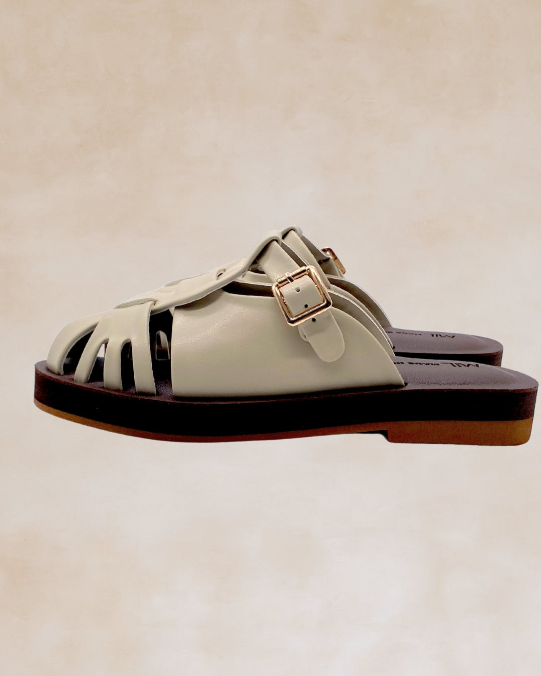 Kislap | Bone | Chunky Mules