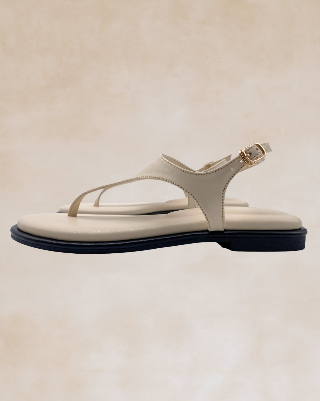 Giliw | Cream Slingback Sandals