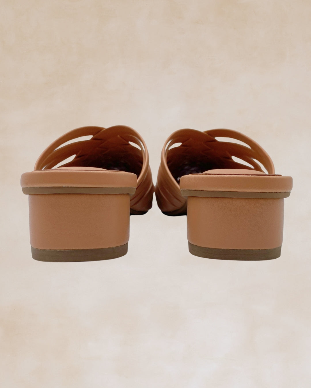 Puso | Beige Woven Mules