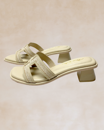 Habakkuk Heels | Nude
