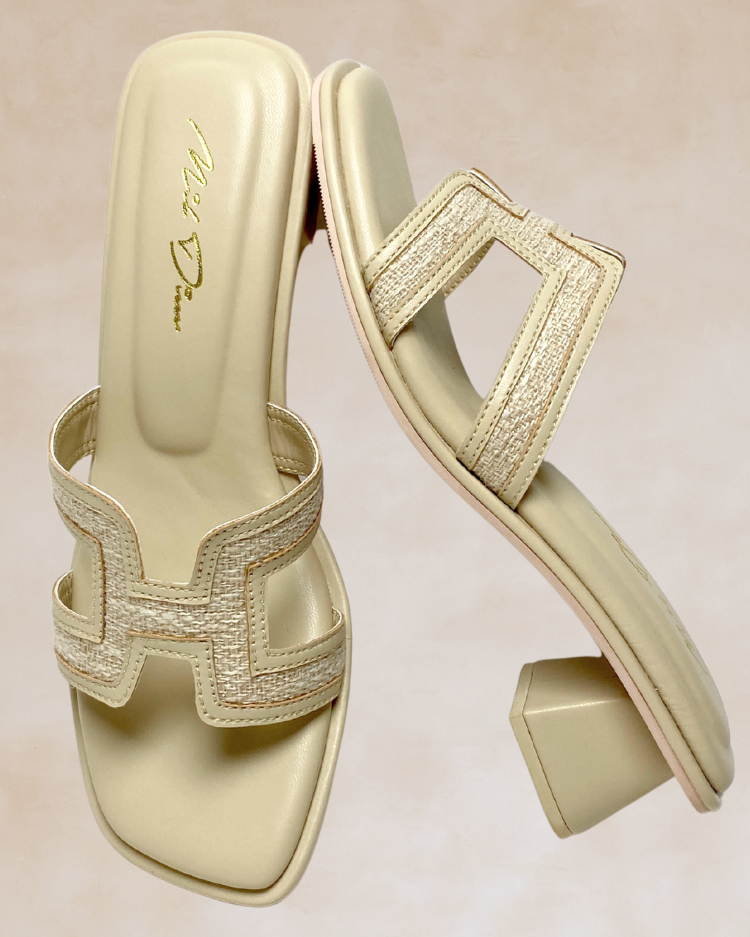 Habakkuk Heels | Nude