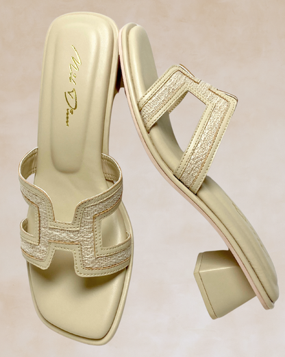 Habakkuk Heels | Nude