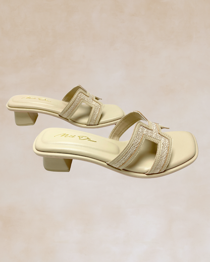 Habakkuk Heels | Nude