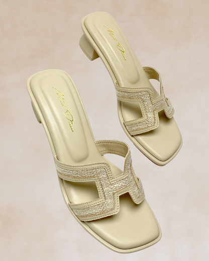 Habakkuk Heels | Nude
