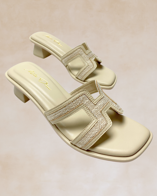 Habakkuk Heels | Nude