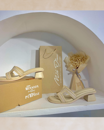 Habakkuk Heels | Nude