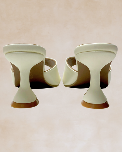 Nehemiah | Elegant White Heels