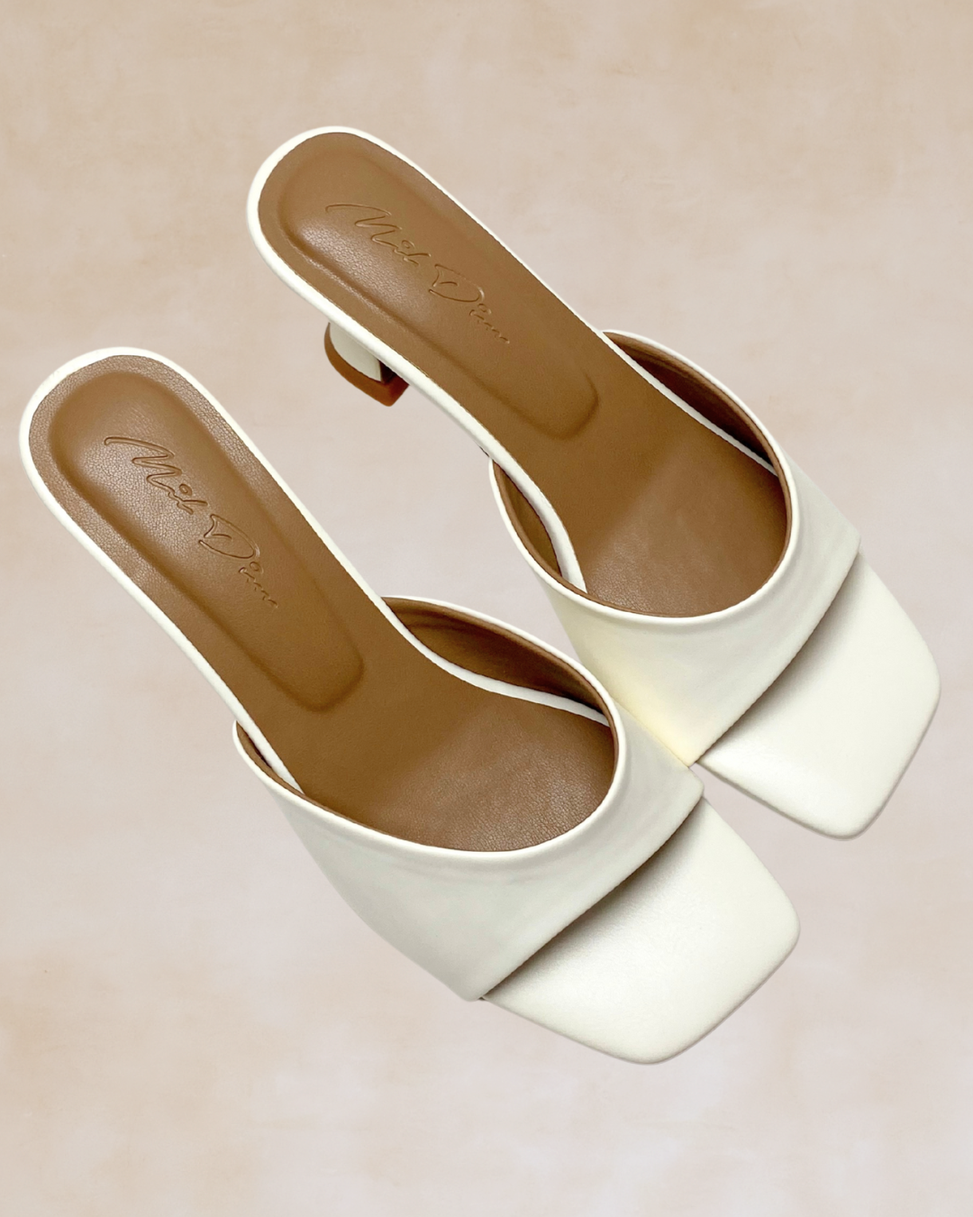 Nehemiah | Elegant White Heels