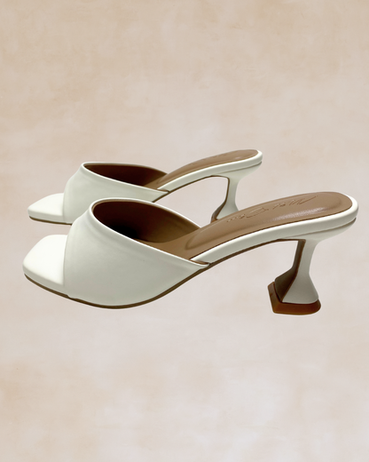 Nehemiah | Elegant White Heels