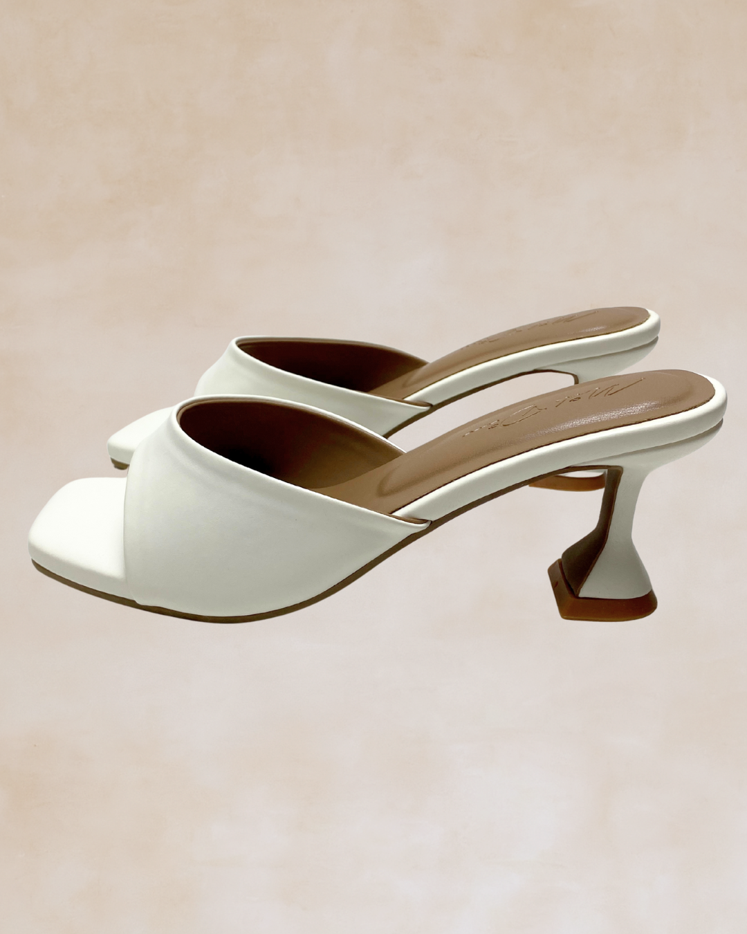 Nehemiah | Elegant White Heels