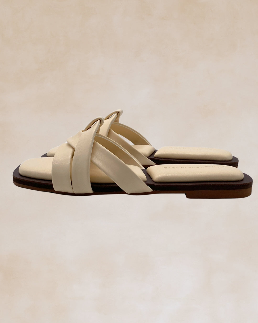 Lualhati | Cream Knotted Strap Sandals