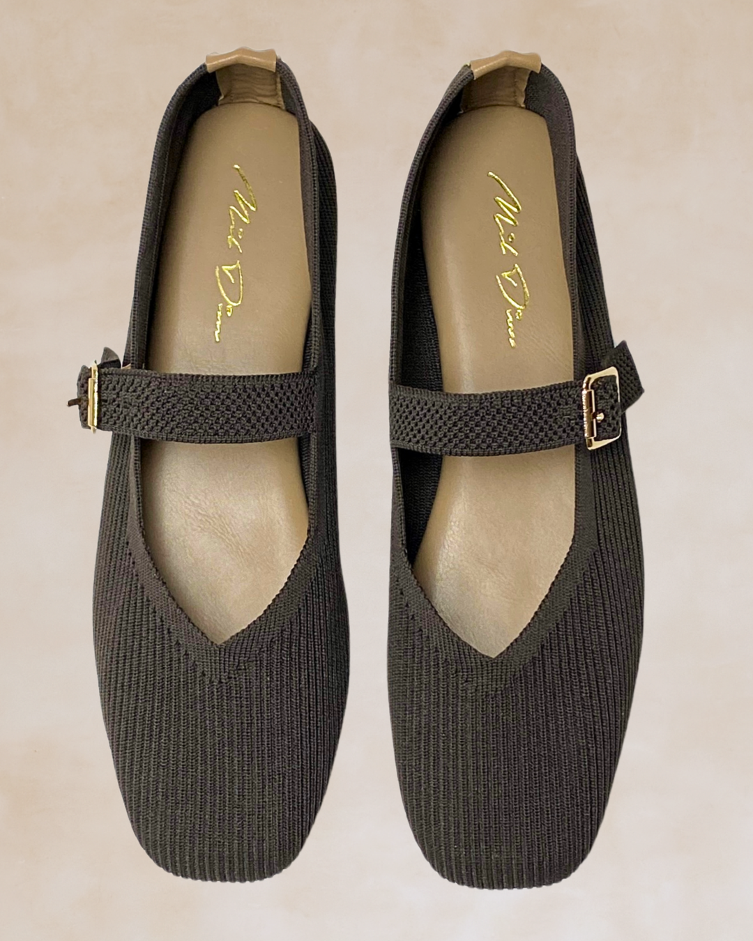 Cleopatra | Choco Knit Ballet Flats