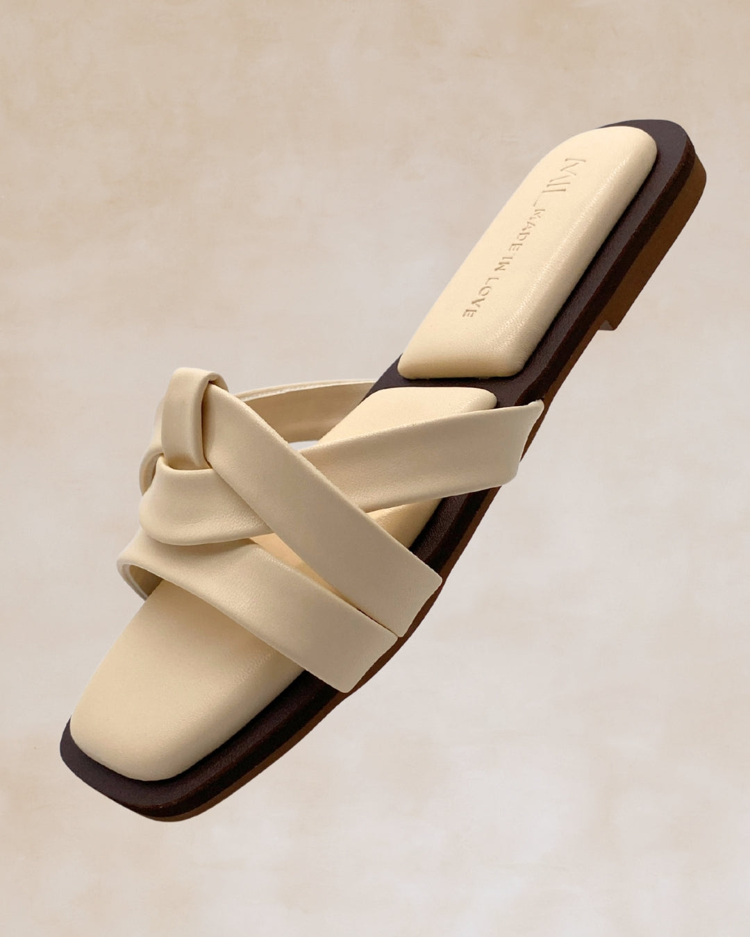 Lualhati | Cream Knotted Strap Sandals