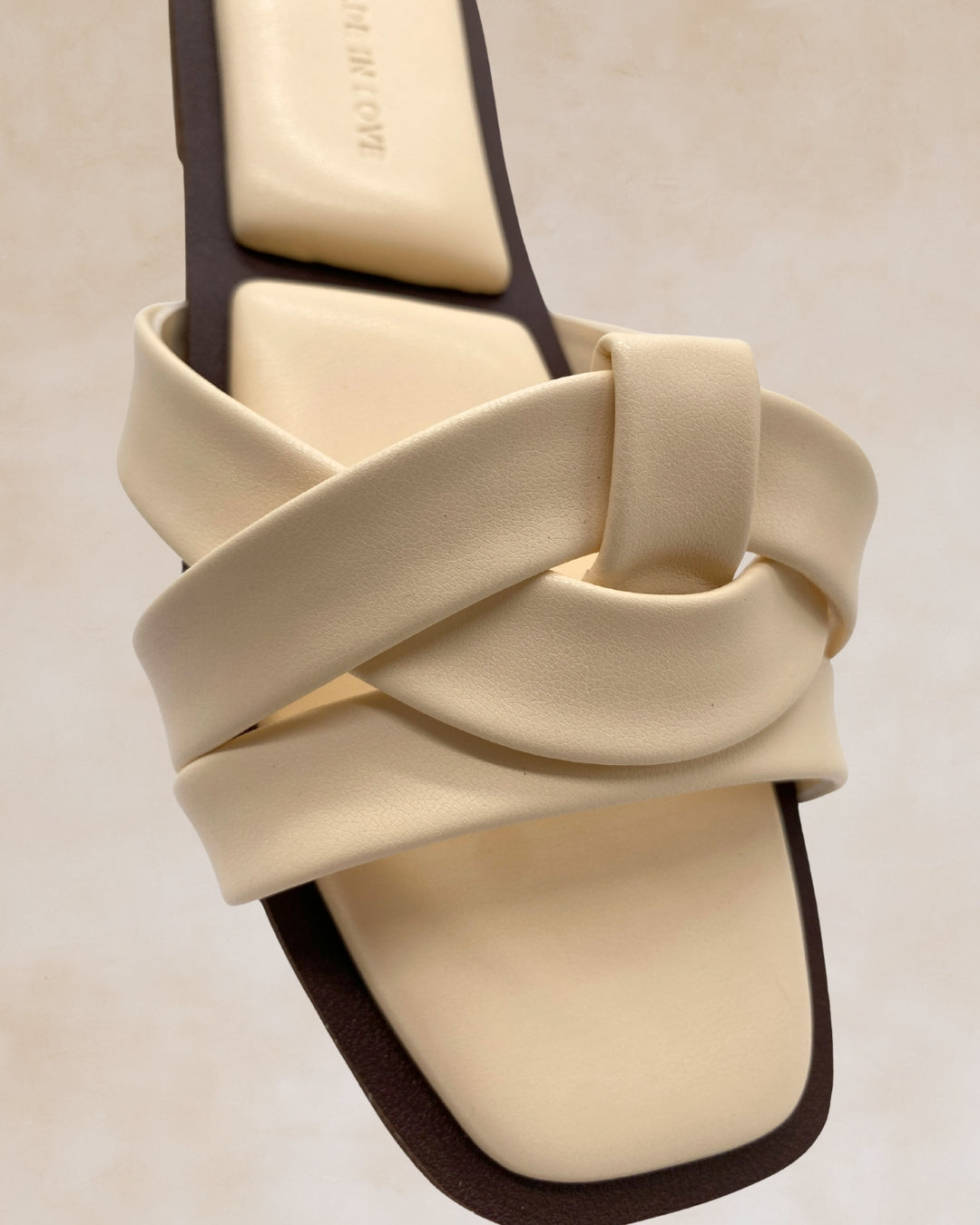 Lualhati | Cream Knotted Strap Sandals