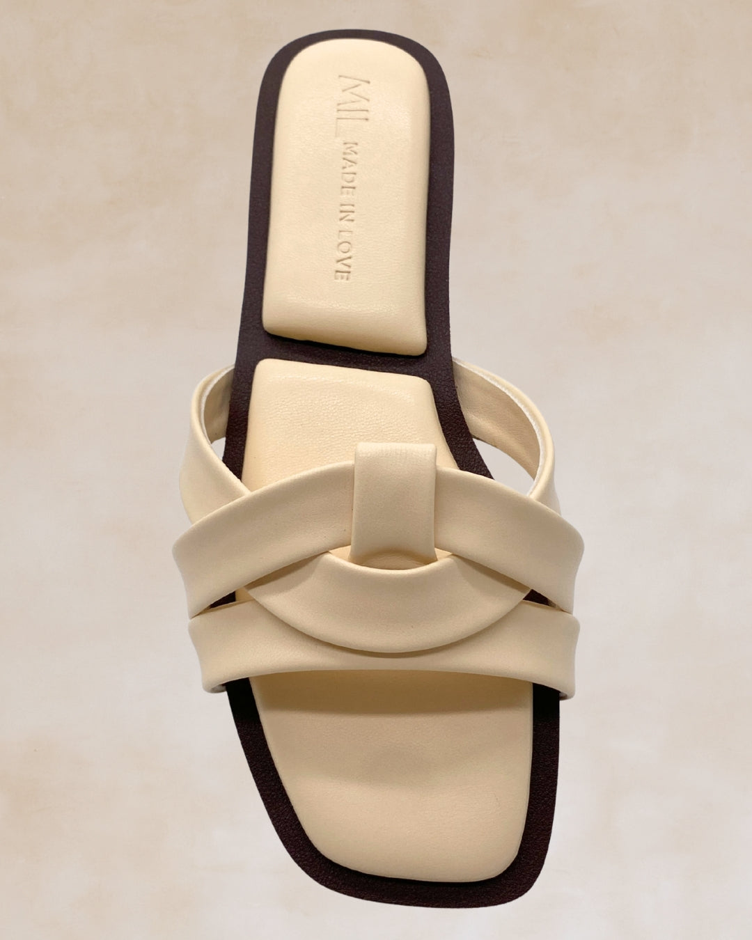 Lualhati | Cream Knotted Strap Sandals