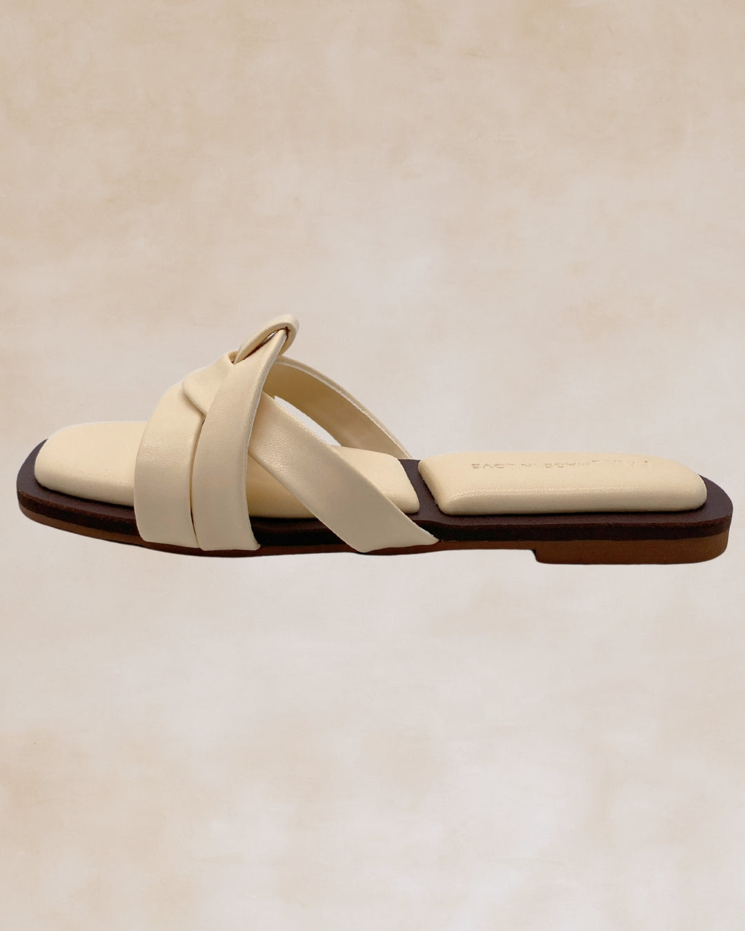 Lualhati | Cream Knotted Strap Sandals