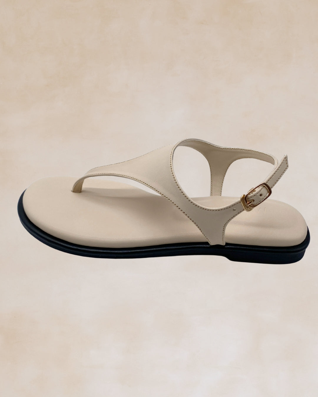 Giliw | Cream Slingback Sandals