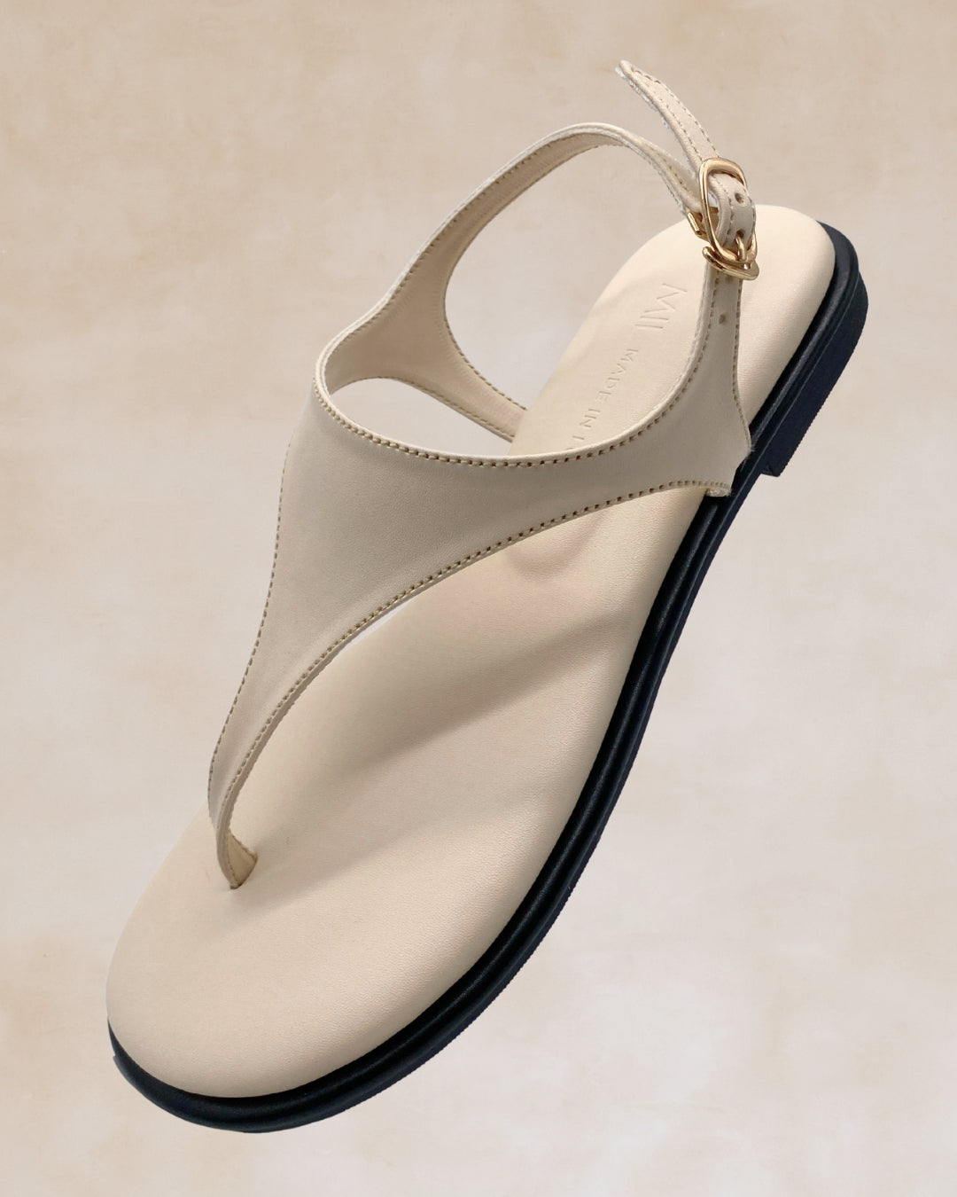 Giliw | Cream Slingback Sandals