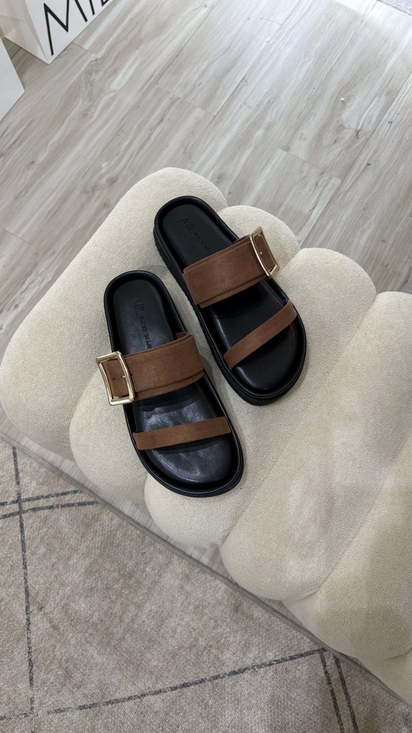 BIGHANI – Chunky Open-Toe Slides