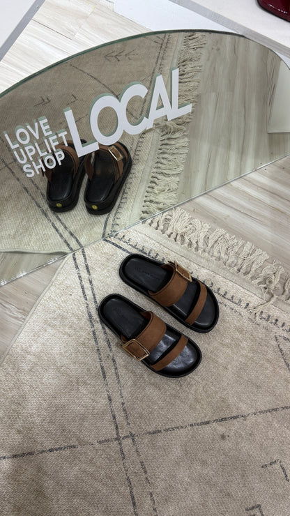 BIGHANI – Chunky Open-Toe Slides