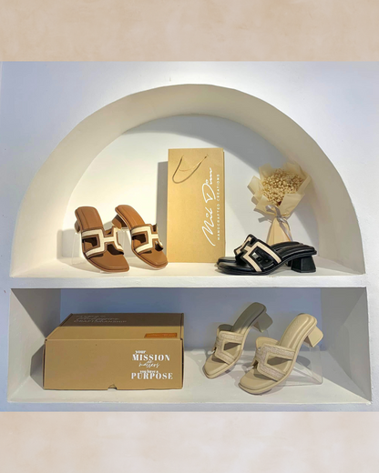Habakkuk Heels | Brown