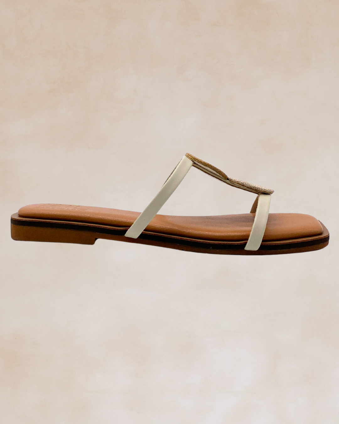 Himig | Camel Accent Flat Sandals