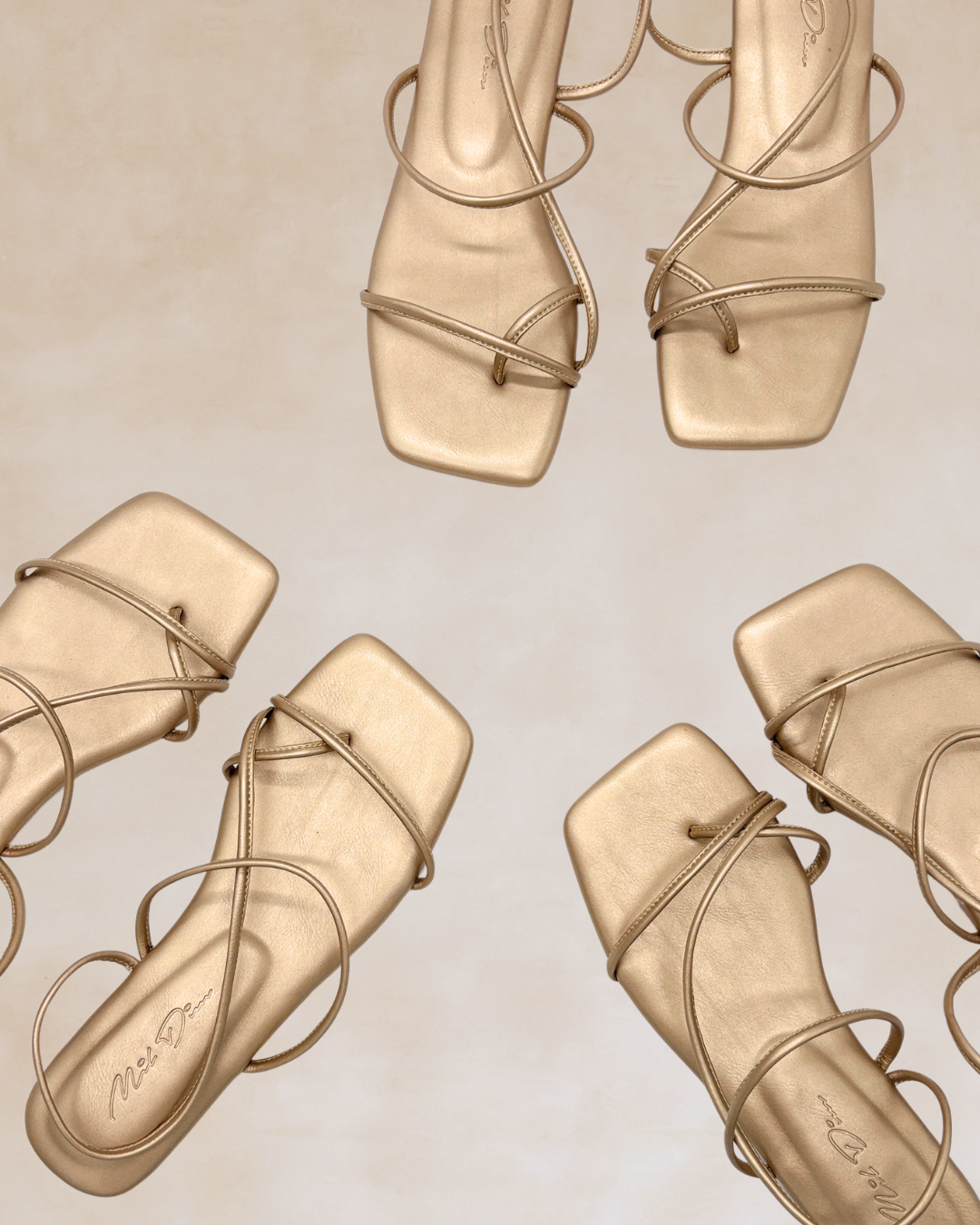 Matahum | Matte Gold Flats
