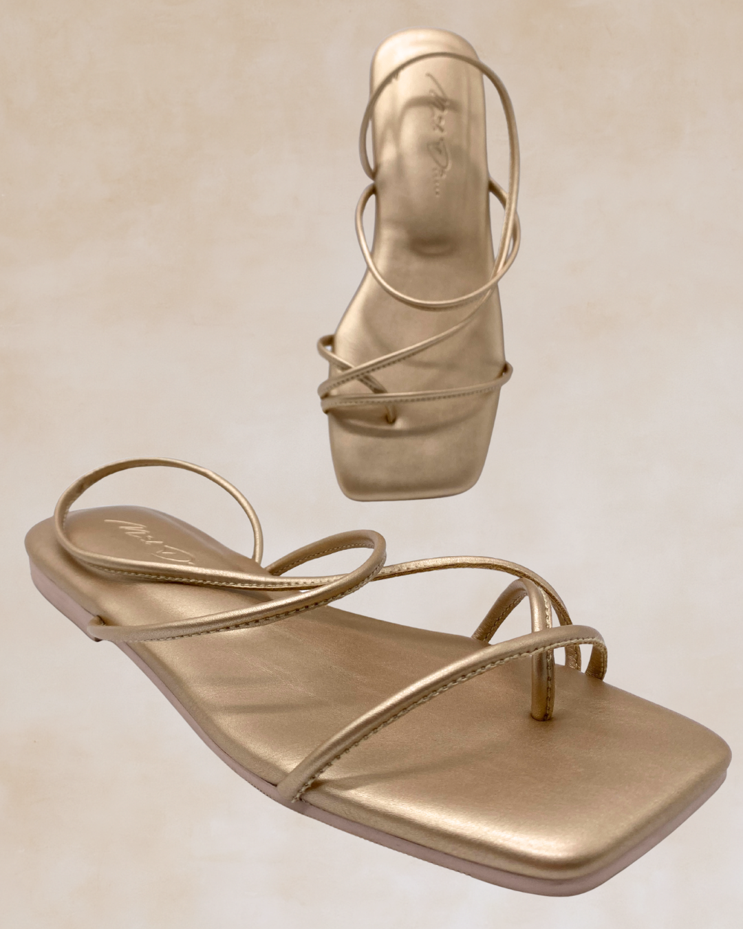 Matahum | Matte Gold Flats
