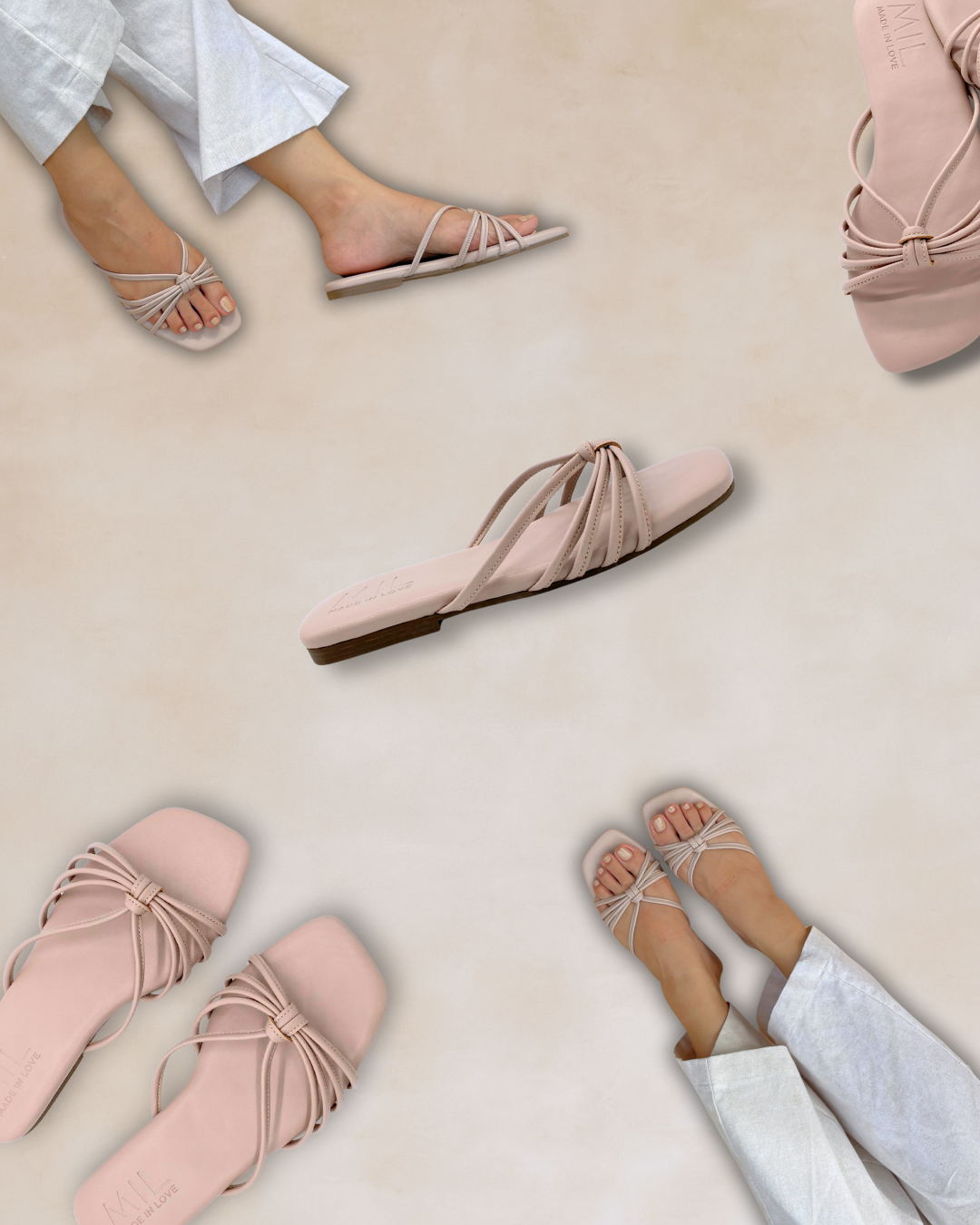 Pangga | Bone Soft Knot Sandals