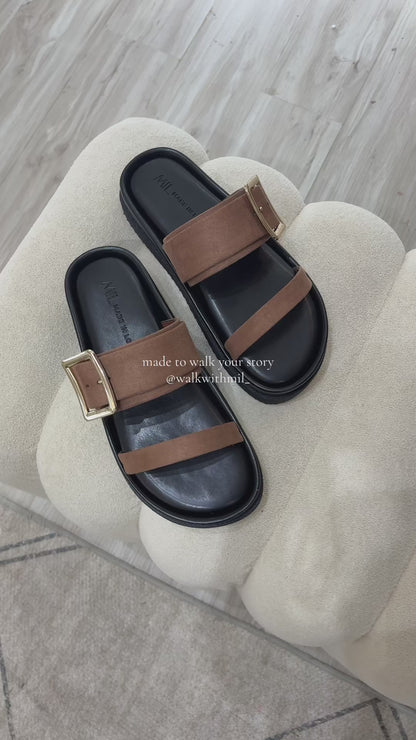 BIGHANI – Chunky Open-Toe Slides